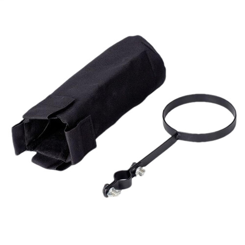 Drumstick Holder Bag with ClampOn Strap, Large Capacity Adjustable Storage for Drummers