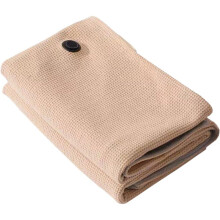 Heated Blanket Electric Throw USB Powered Wearable Shawl Portable Body Warmer Beige