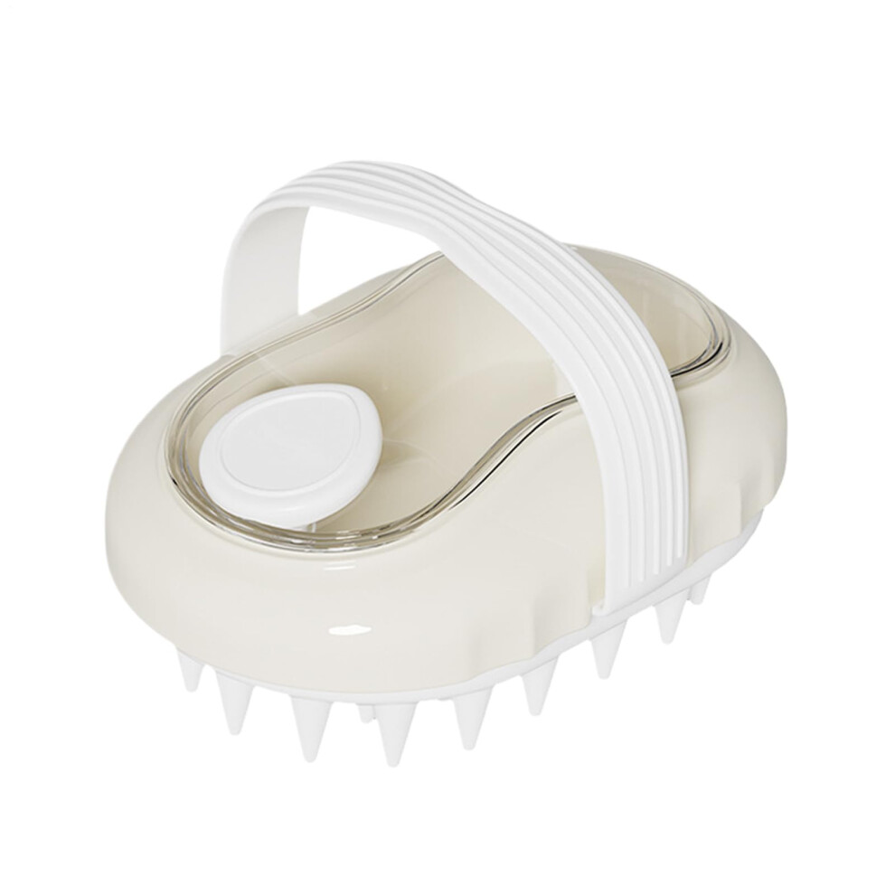 Scalp Massager Shampoo Brush with Silicone Bristles for Deep Cleansing and Tangle Hair