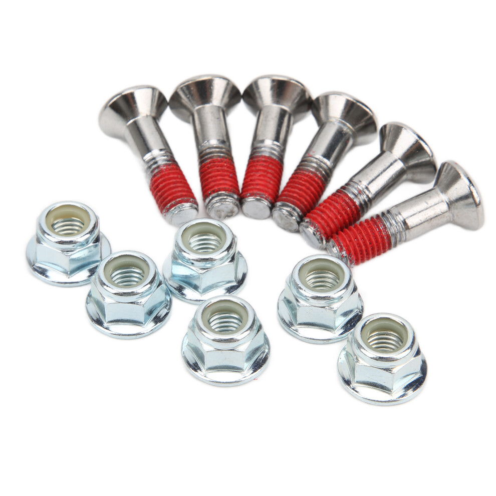 M8 Aluminium Alloy Sprocket Bolts Set Nickel Plated For Yamaha Yz Yzf Motors 8241377420530