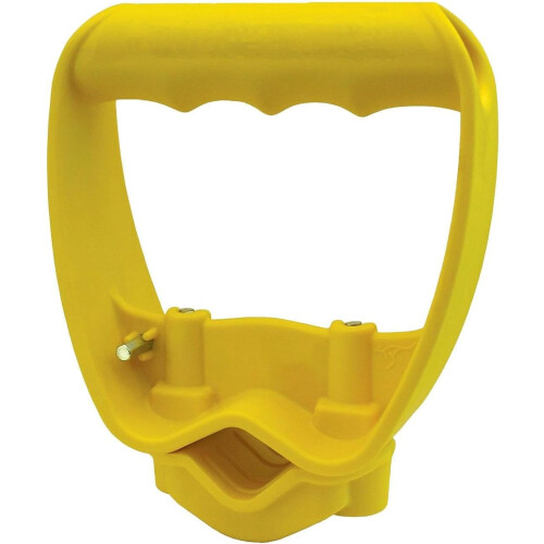 Ergonomic Shovel Handle Replacement with LaborSaving Grip for Digging and Raking Tools