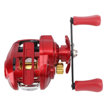 Moulinet à bobine tournante en métal 7.2:1 180m/150m/110m pour mer, lac, rivière, gauche