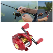Moulinet tournant en métal 7.2:1 vitesse 180m 0,26mm pour mer, lac, rivière