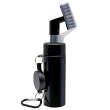 Golf Club Cleaner Kit With Brush Bottle And BuiltIn Spray, Clip Hook, Portable Golf Cleaning Kit