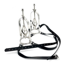 Sex Toys Nipple Toys Stainless Steel Nipple Clips Adjustable Size Adult Masturbators for Enhanced Pleasure