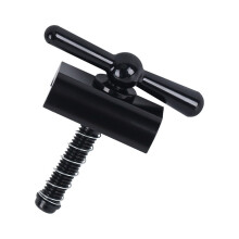 Durability Folded Bicycles Handlebars for Road Bikes, Extended Mount Rod, Black, Compatible with Long-Distance Cycling