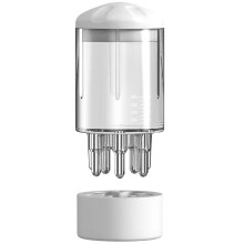 Scalp Massager Comb with Rolling Ball Teeth for Even Liquid Distribution and Hair Treatment