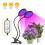 Tipo 4 Luce LED di crescita a 4 teste USB 140 cm Argento 4