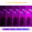 Tipo 4 Luce LED di crescita a 4 teste USB 140 cm Argento 7