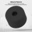 Set di 4 tappi in silicone antispill per bicchieri, nero 4
