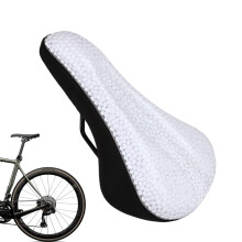 Road Bike Saddle, Padded Replacement Saddle, Shock Absorbing Padding, Compatible With Road Bikes, 135Mm X 275Mm, Black