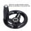 Round Handwheel 3 Spoke Bakelites M8, 12mm Inner Diameter, Durable 6
