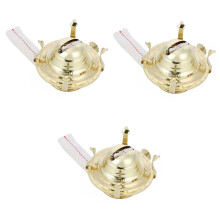 Kerosene Lamp Burner Wick Holder 3 Sets Oil Lamp Parts For Home Decor Emergency Lighting Fits Oil Includes One Wick