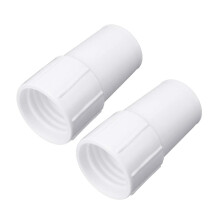 Pool Vacuum Hose Cuff 2 Pack, 1.5 Inch Spiral Connector, Secure Threaded Fit for Vacuum Head