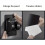 Shower Head Holder SelfAdhesive No Drilling Wall Mount Adjustable Bracket Universal Bathroom Silver Plus 4