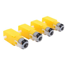 Kit de Coche Robot Inteligente Rueda Mecanum Inteligente de Cuatro Ruedas Chasis de Coche de AleacióN de Aluminio de una Sola Capa Kit de Montaje DIY