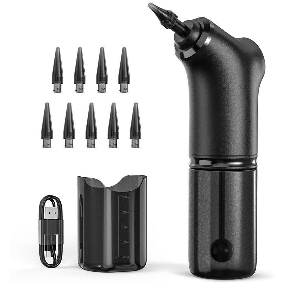Safe & Effective Electric Ear Wax Cleaner, Water Powered Irrigation With 4 Pressure Modes, Rechargeable And Water Resistant, Compact Design For Conve