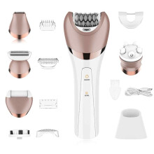Philips Beauty Epilator, Quick Charge for Cordless Use, Micro-Ridged Surface for Firm Hair Grip, Hypoallergenic Blades for Sensitive Skin, Suitable