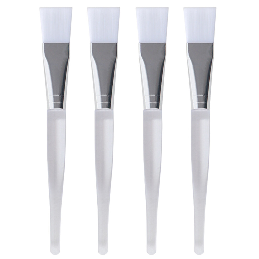 Soft Synthetic Hair Facial Applicator Brush Set, Easy Thin Layers Application & Mud Clay Mask Skincare Tool for Home & Travel, 24PCS