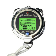 Large Display Stopwatch Timer for Swimming | Compact Handheld Sports Stopwatch with 0.001s Timing and 100 Memory Functions