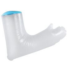 Armgipsschutz für Erwachsene, wasserdichtes Tauchmaterial, PVC-Schutz für den Duscharm, weich, komfortabel, wasserdichte Abdichtung,