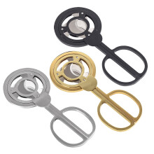 Round Cigar Scissors Cutter Stainless Steel Guillotine Pocket Tool Cigar Cut Scissors Smoke Accessories