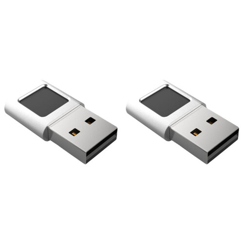 2X USB Fingerprint Reader Module Device Biometric Scanner for Windows 10 Laptops PC Security Key USB Interface