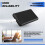 2X USB UHF Tag Reader ISO18000-6C 6B 860-960mhz Read Write HID-USB Virtual COM Output Adjustable 6