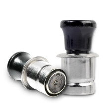 Car Cigarette Lighter 12V PopUp Plug Replacement, Universal Metal Plastic Construction, 2 Pack for Vehicle Socket