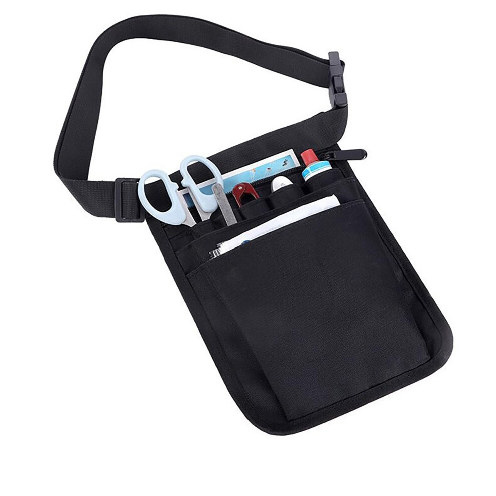 Portable Nurse Belt Bag Adjustable Strap Medical Staff Storage Waist Pouch Nurse Tool Pouches Durable 9187378577967