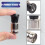 Car Cigarette Lighter 12V PopUp Plug Replacement, Universal Metal Plastic Construction, 2 Pack for Vehicle Socket 2