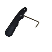 Hockey Skate Wire Lace Tightener Foldable Lace Tightening Tool For Ice Skates And Figure Skates