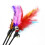 Cat Teaser Wand with Feather Bell Interactive Cat Teaser-White 6