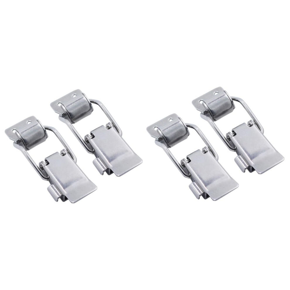 Toggle Latch Clamps 4Pack Heavyduty Stainless Steel Outdoor Gate Latch Snap Hook Clamps For Woodworking 9187378578483
