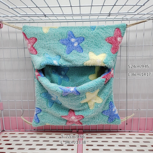 All-purpose Hamster Hammock Small Pet Cage Glider Bed-5 L 2
