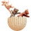 Wicker Keeper Natural Fibre Woven Container Rustic Style Holding Solution PlantBased Eteration Caddy 4