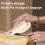 Clothes Steamer with Dual Mode Steaming, Foldable Handle, Quick Wrinkle Removal for Travel 3