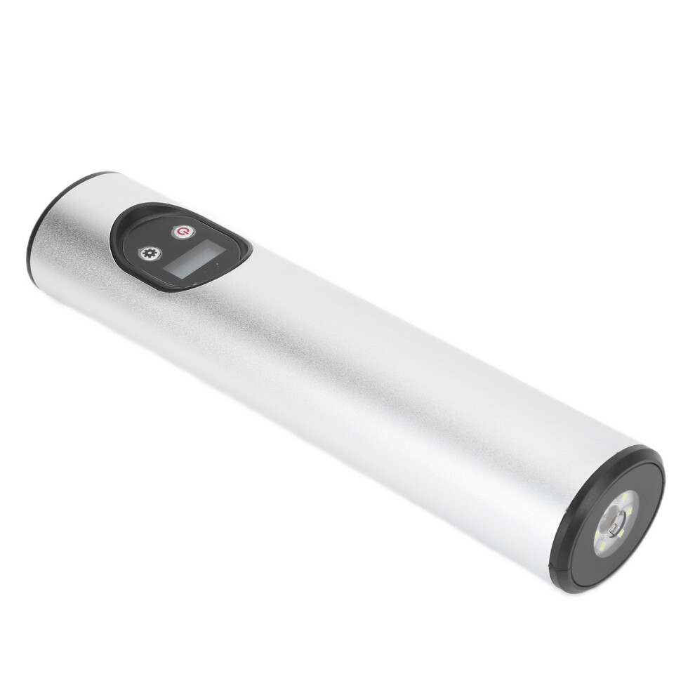 Portable Cordless Air Pump 150Psi Digital Display Led Light/Silver 7671377430917