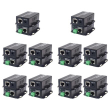 20X Ethernet su Convertitore A Doppino Intrecciato - Extender Ethernet su Linea Telefonica A Doppino Intrecciato, Amplificatore di Rete LAN RJ45
