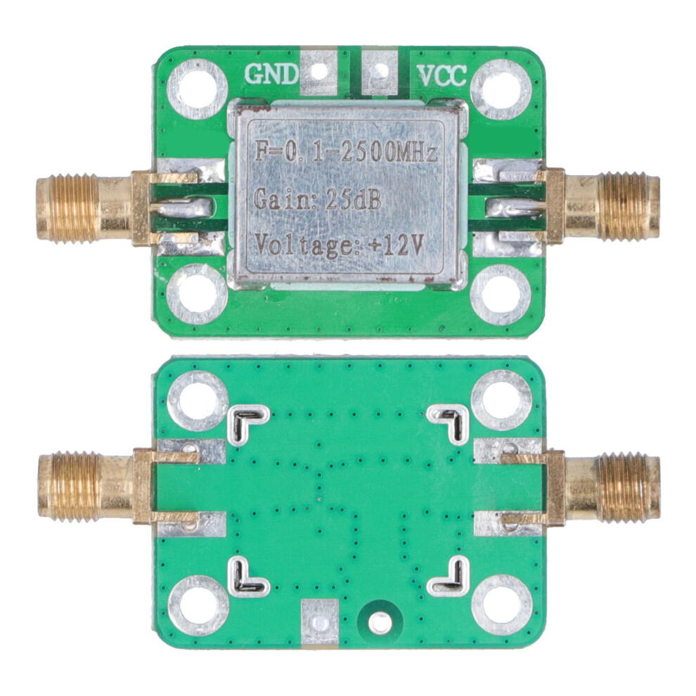 Rf Wideband Lna 0.12500Mhz 12V 45Ma High Gain Low Noise Smak Female 4311377432100
