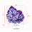 Betta Double Leaf Hammock Fish Shrimp Leaf Bed Resting-purple 5