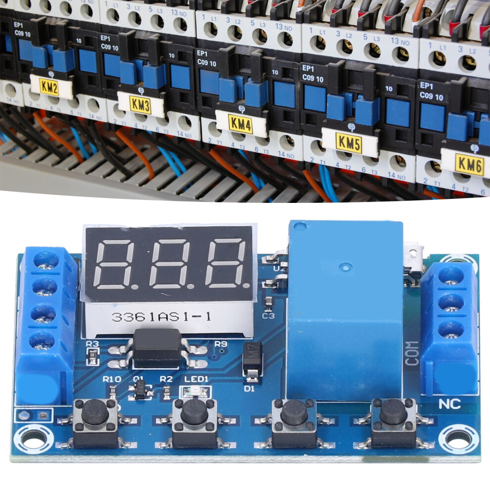 Relay Module 6-30V Programmable Delay Off, 5A Ac/Dc Switch 6941377432275