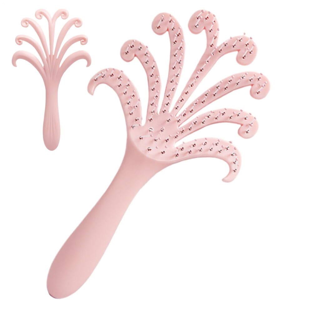 Scalp Massage Brush with Ergonomic Grip for Hair Growth and TravelFriendly Daily Use