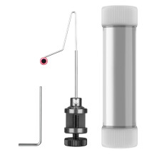 Fishing Hook Extractor Tool With Storage Tube Stainless Steel Disgorger Quick Hook Removal Device For All Hook Sizes