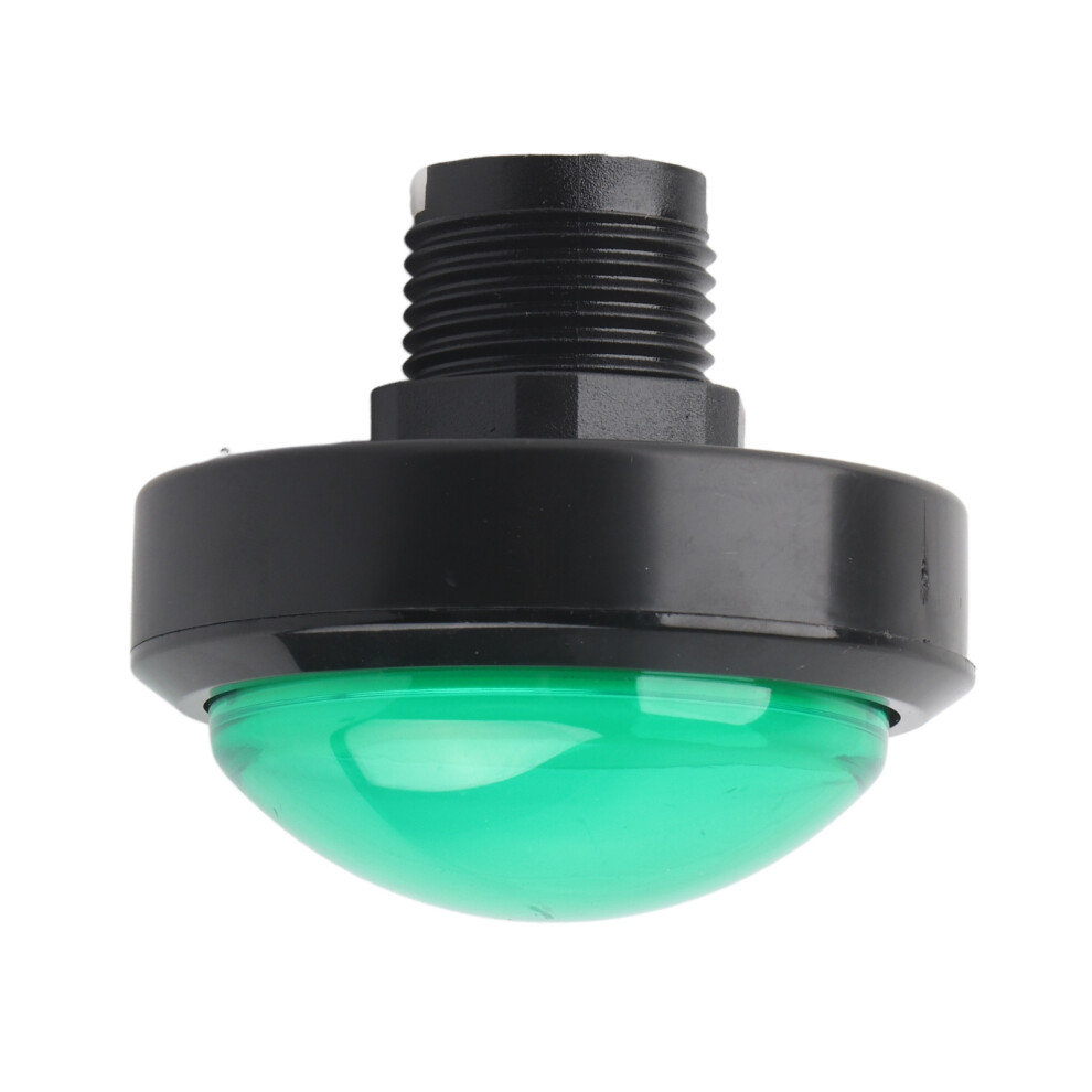 60Mm Big Convex Button With Led For Crane Machines - Easy Install Red/Light 6911377434104
