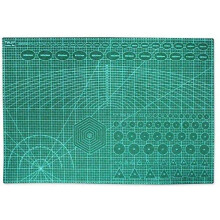 A1 Self Healing Cutting Mat with Double Sided Grid Lines and Precision Measuring Markers
