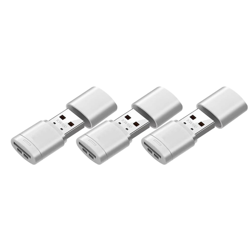 Miniature Usb Card Reader 60 Mb/S Transfer Speed Microsd And Tf Card Reader For Laptop And Desktop Plug And Play White 9199774218979
