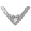 Cute Adjustable Cat BowTie Collars Cat Collar-black strips L 4