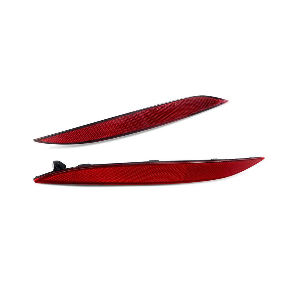 1Pair Left & Right Bumper Reflex Reflector Lamp 1034342-00-C 1034343-00-C For Model X 2016-2023 Red/Light 6134104020474