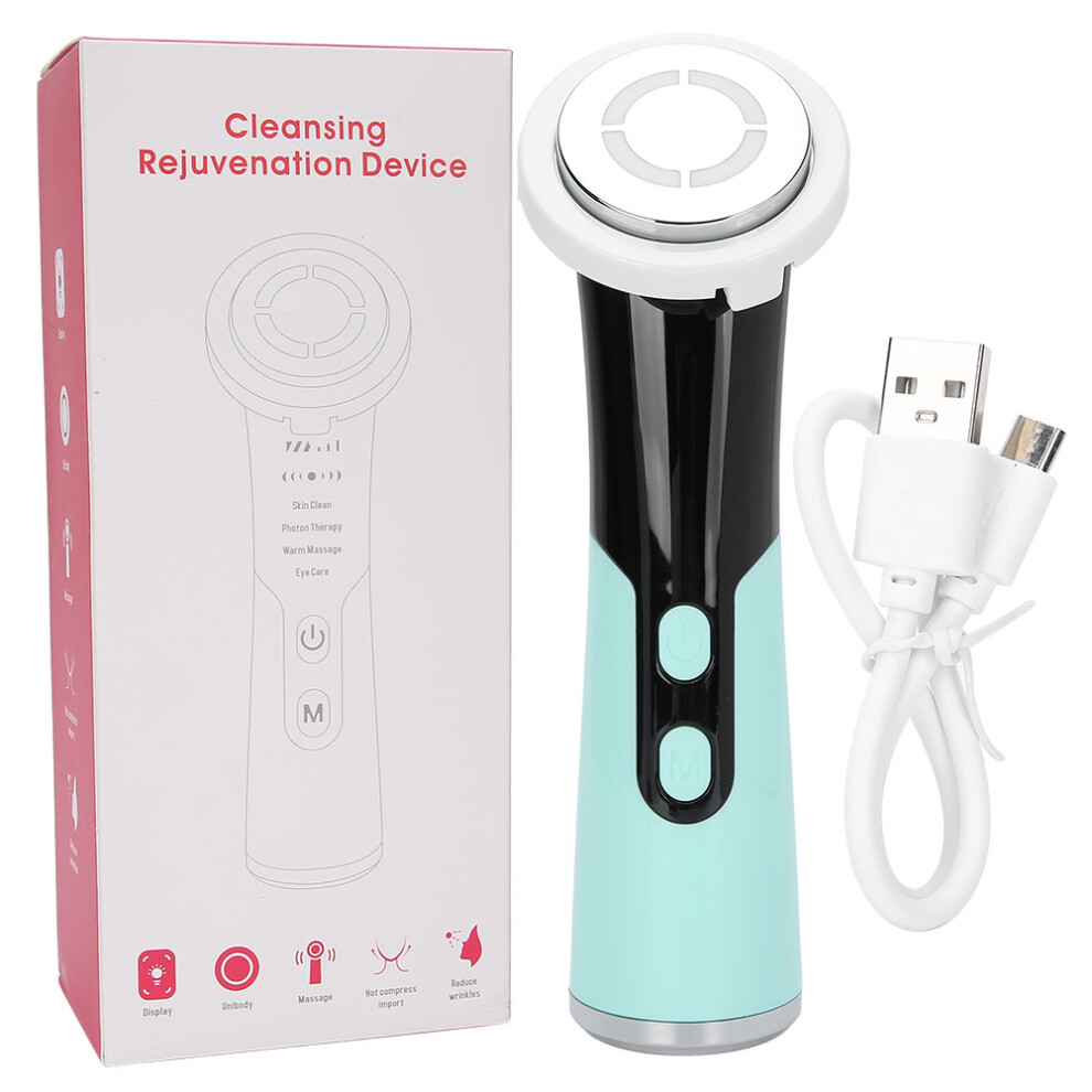 Lifting and Tightening Sagging Skin Facial Massager with Dolphin Tail Design and Cooling Massage Head for Radiant Complexion For Halloween Parties